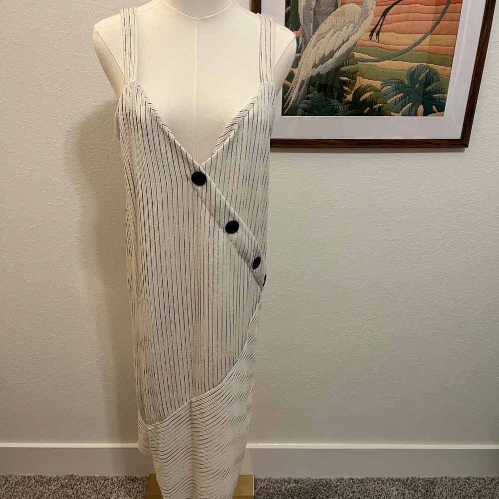 Zara Striped Slip Dress